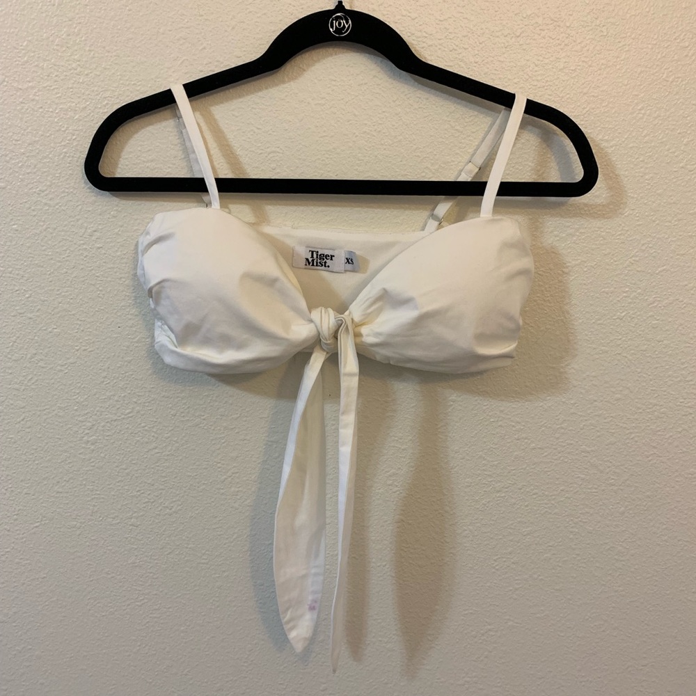 Tiger mist tie up top - Picture 3 of 6